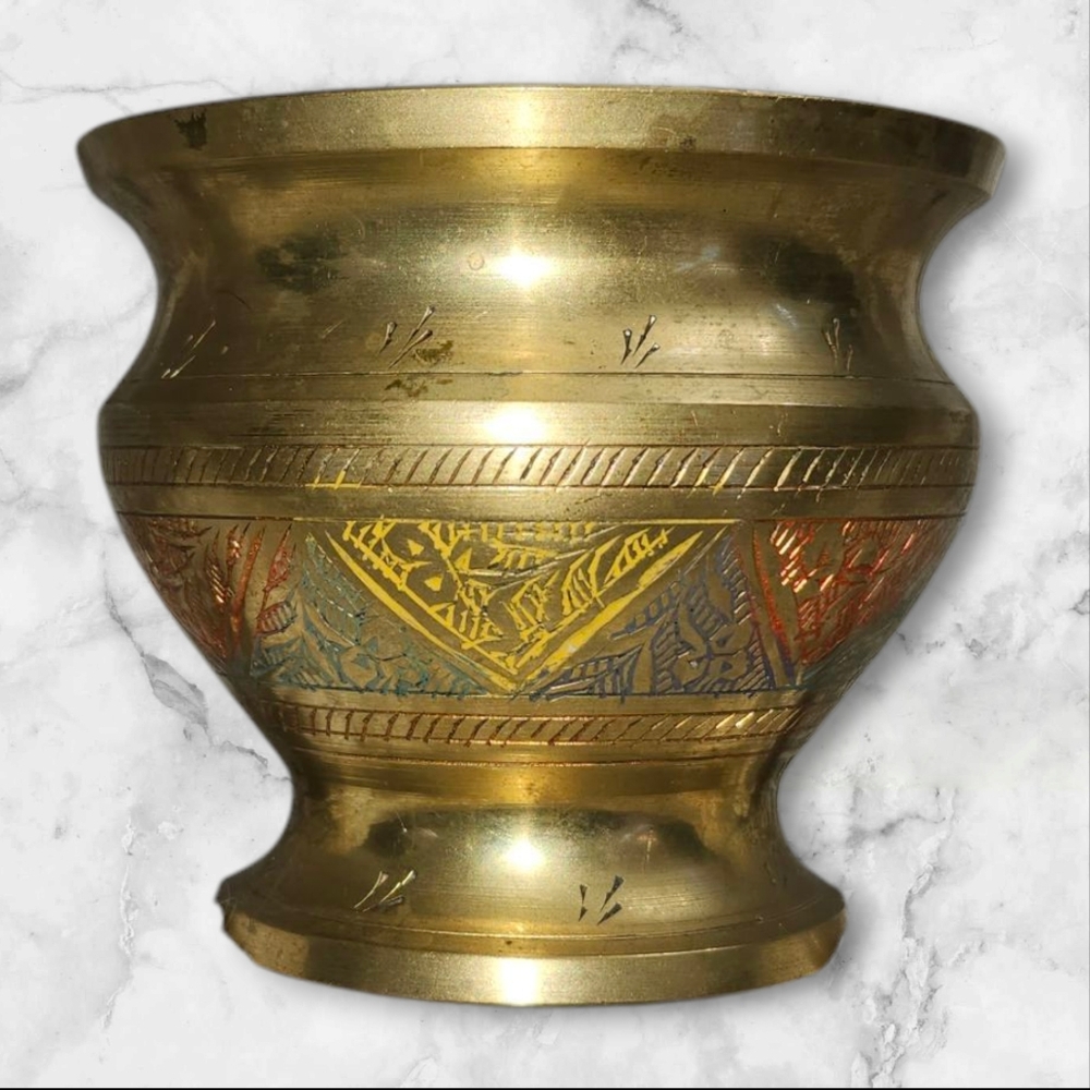 Small Brass Vase